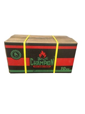 Champion Pres Mangal Kömürü Delikli Biriket Kömür 10 kg